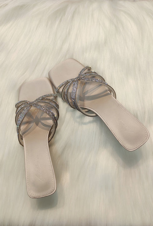 Rhinestone Stiletto Heel